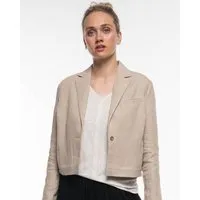 Alma & Lovis Alma & Lovis Trendiger Short Blazer aus reinem Leinen | Leinen Blazer – Produktbild 1 von 1