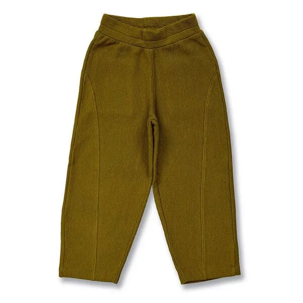 Sense Organics Sense Organics Kinderhose in dunklem Olivgrün, Modell PIOOLA, Green, – Produktbild 1 von 4