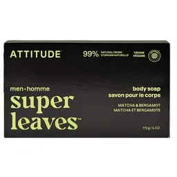 Attitude Attitude Super Leaves Körperseife für Männer - Matcha & Bergamotte – Produktbild 1 von 1