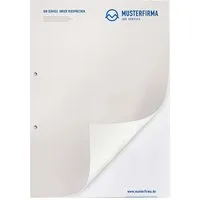 Individueller Block inkl. 4-farbigem Aufdruck DIN A5, 50 Blatt – Produktbild 1 von 1