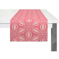 Nature by Adam Nature by Adam Tischläufer aus 100% Bio-Baumwolle - Made in Germany - Retro Floret, Pink, – Produktbild 1 von 1
