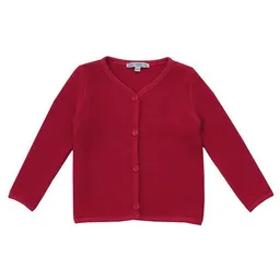 Enfant Terrible Enfant Terrible Strickjacke im Trachtenstil in weinrot – Produktbild 1 von 1