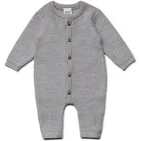 Puri Organic Puri Organic Baby Overall Merinowolle, Steingraumelange, – Produktbild 1 von 1