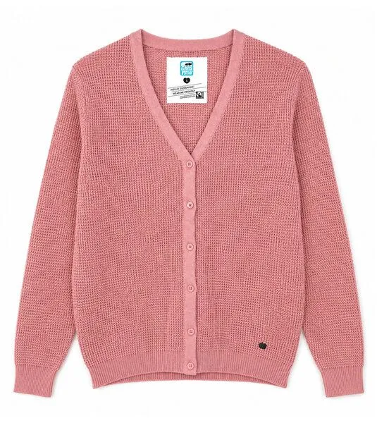 Gary Mash GARY MASH Cardigan Jodie aus Biobaumwolle, Rosa, – Produktbild 3 von 4