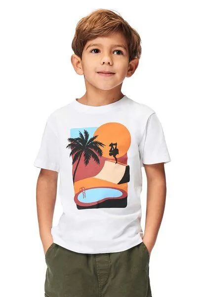 Band of Rascals Band of Rascals Silhouette T-Shirt, White, – Produktbild 1 von 4