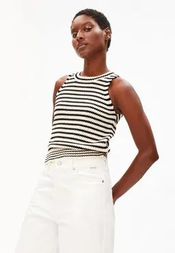 ARMEDANGELS ARMEDANGELS STRIPE Damen Stricktop aus 100% Bio-Baumwolle – Produktbild 1 von 1