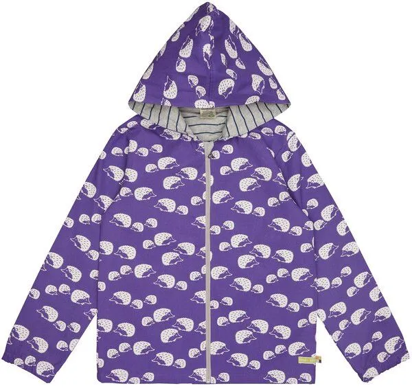 loud + proud loud + proud Kinder Wasserabweisende Jacke, GOTS-zertifiziert, Violet(lila), – Produktbild 1 von 2
