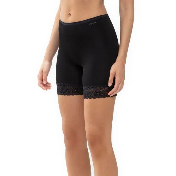mey Damen Long Pants Mey Lights aus PIMA Baumwolle 88210, Schwarz, – Produktbild 1 von 2