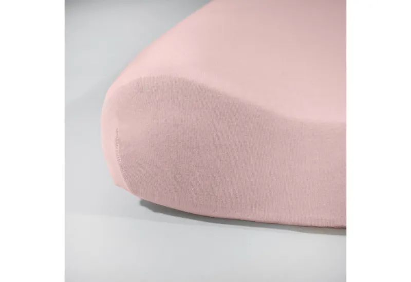 Traumschloss Kissenbezug Flex, (1 Stück), Edel-Jersey, mit Reißverschluss, Seitenschläferkissen, Rosa, – Produktbild 2 von 4