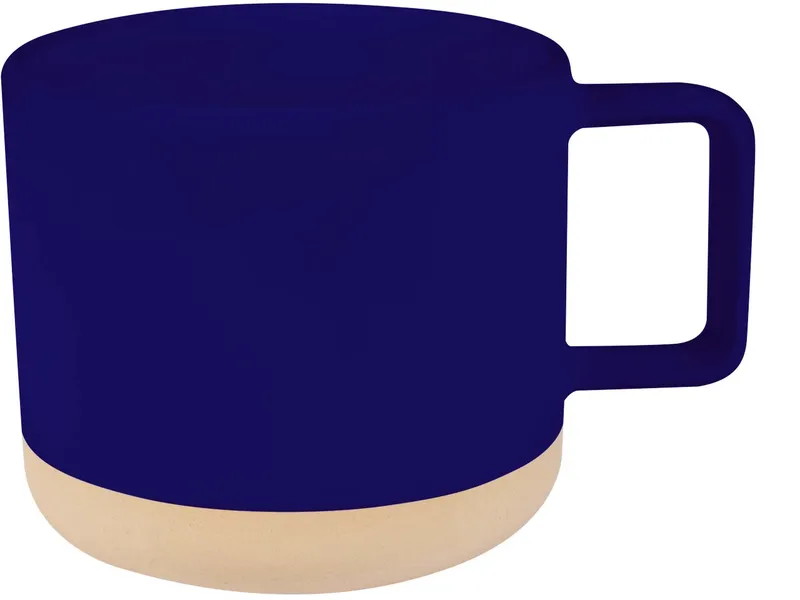 Keramiktasse "Stanley" 400 ml, light navy blue – Produktbild 1 von 1