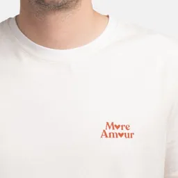 Natural Vibes Natural Vibes T-Shirt More Amour Bio GOTS | Bio T-Shirt | Weißes T-Shirt (Naturweiß) | Herren T-Shirt – Produktbild 1 von 1