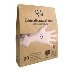 Fair Zone FAIR ZONE Einweghandschuhe Größe M – Produktbild 1 von 1