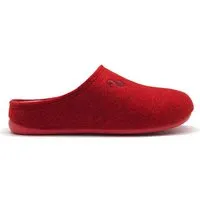 thies Veganer Slipper "thies ® PET", fair, mit Wechselfussbett, Cherry (rot), – Produktbild 1 von 1
