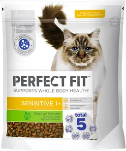 PERFECT FIT PERFECT FIT ™ Katze Beutel Sensitive 1+ mit Truthahn 1,4kg – Produktbild 1 von 1
