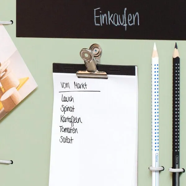 klotzaufklotz klotzaufklotz Memoboard Linoleum, Blassgrün, – Produktbild 4 von 5
