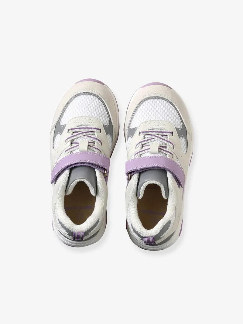 Vertbaudet Vertbaudet Sneakers mit Klettverschluss für Mädchen, Wollweiß, – Produktbild 4 von 4