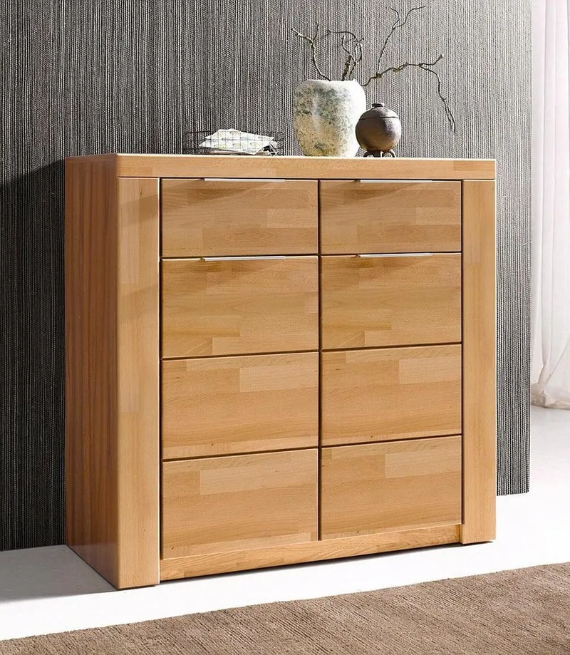 OTTO home Kommode Zara, Breite 100 cm, Braun, – Produktbild 2 von 8
