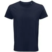 Sol's Sol's Herren T-Shirt Kurzarm Rundhals aus Bio - Baumwolle einzelne Farben bis Größe 5XL, French navy, – Produktbild 1 von 1
