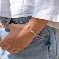 juni juni Sommer Perlenarmband "Amalfi" pastell – Produktbild 1 von 1