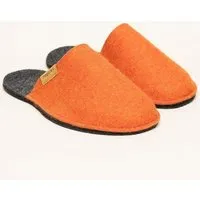 Magicfelt Magicfelt Filz-Pantoffel Magic Travel aus 100% recycelter Schurwolle für Damen & Herren - perfekt für Reisen & Zuhause, Orange, – Produktbild 1 von 1