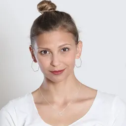 BELLYBIRD Jewellery BELLYBIRD Jewellery CREOLEN - Hexagon, gehämmert, S/M/L – Produktbild 1 von 1