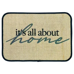 4betterdays 4betterdays Fußmatte | 'it's all about home' | 45 x 75 cm | Sisal | Naturlatex – Produktbild 1 von 1