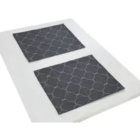 Nature by Adam Nature by Adam Tischset 2er Pack aus 100% Bio-Baumwolle - Made in Germany - Indian Cortezada Light – Produktbild 1 von 1