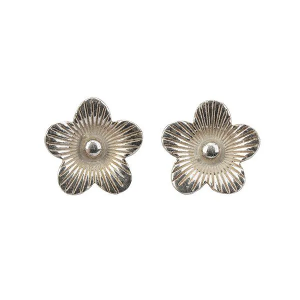 El Puente El Puente Ohrstecker "Blumen", Silber, – Produktbild 1 von 1
