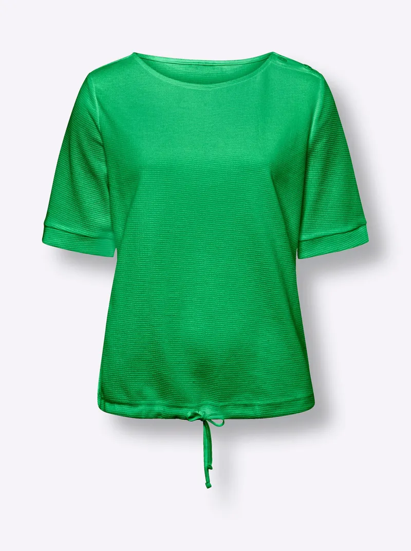 heine Kurzarmshirt grasgrün, Grasgrün, – Produktbild 2 von 2