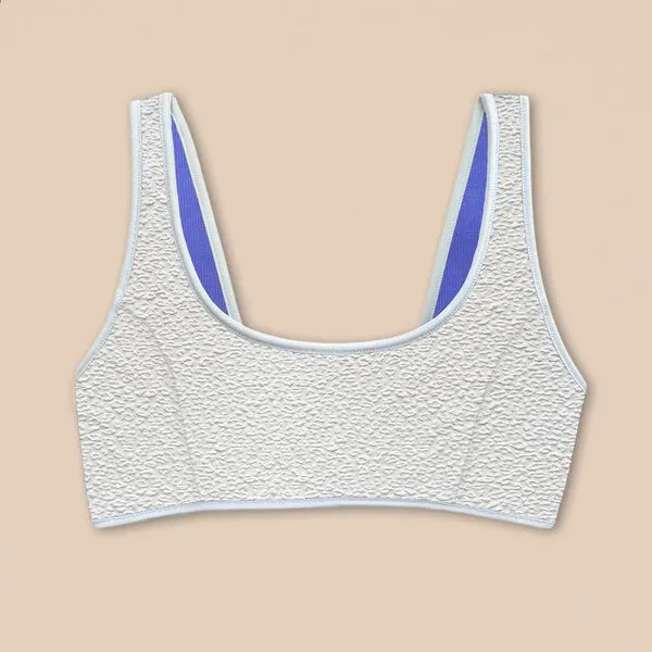 Woodlike Ocean Woodlike Ocean Allie Bikini Top - wendebar white / rose brown / lila, Lila, – Produktbild 4 von 4