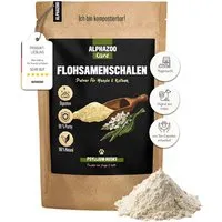 ALPHAZOO ALPHAZOO Flohsamenschalen gemahlen für Hunde und Katzen 250 g – Produktbild 1 von 1