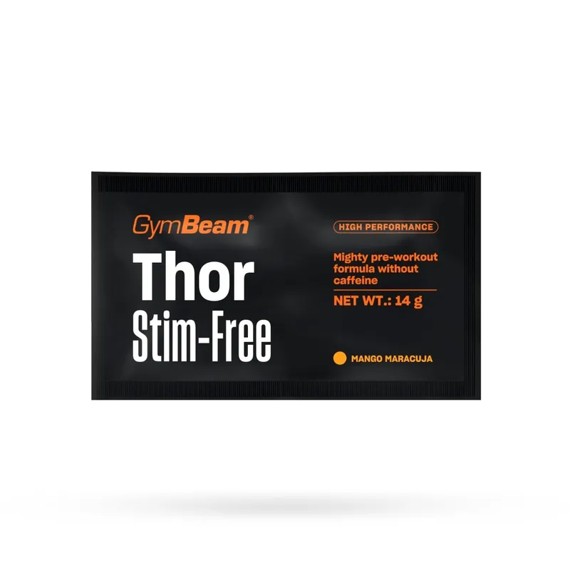 GymBeam OG1 GymBeam Thor Stim-Free 14 g Mango Maracuja – Produktbild 1 von 1