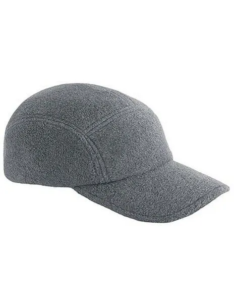 Beechfield Beechfield Fleececap Baseball Cap Recyceltes Polyester, Charcoal, – Produktbild 2 von 3