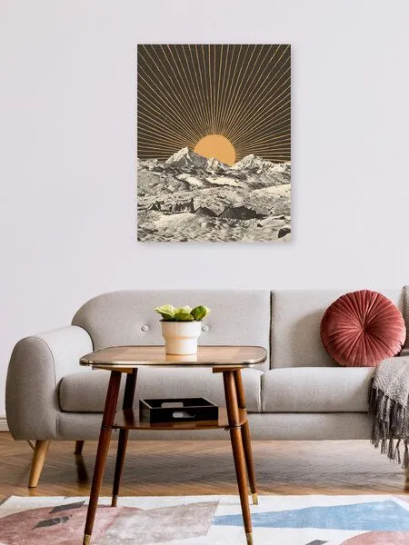 Photocircle Photocircle Poster / Leinwandbild - Mountainscape 6 – Produktbild 2 von 4
