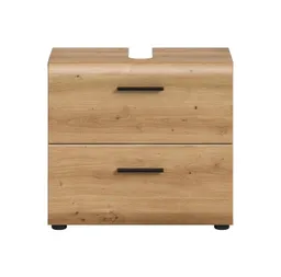 furnling Waschbeckenunterschrank Ivy Artisan Oak, 2 Schubladen, kratzfeste Eiche Optik Oberfläche – Produktbild 1 von 1