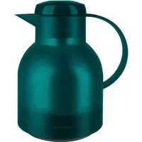EMSA EMSA Isolierkanne "SAMBA" Quick Press, 1,0 l, türkis transluzent – Produktbild 1 von 1