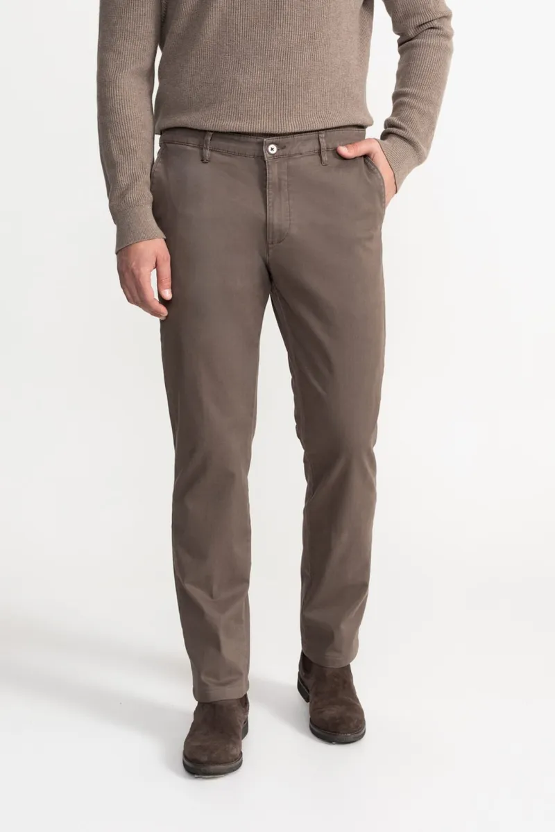 De IONESCU De IONESCU Herren vegan Hose Sinaia, Hellbraun, – Produktbild 2 von 2