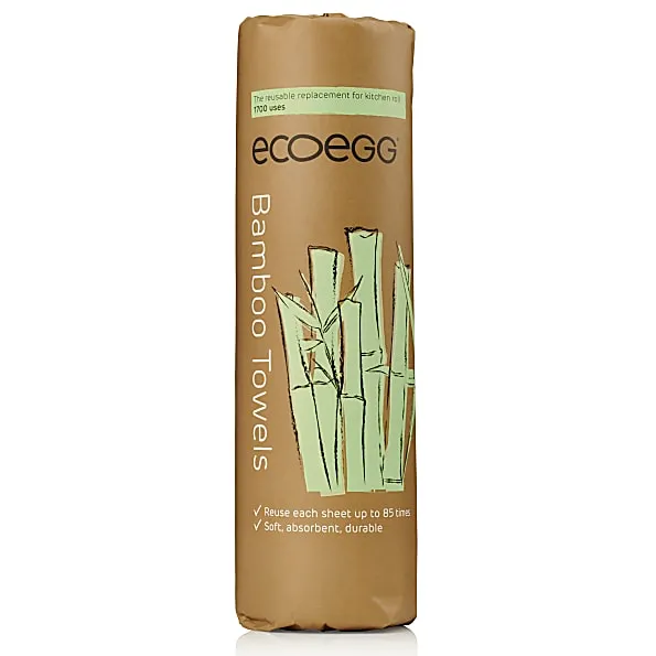 Eco Egg Eco Egg Ecoegg Wiederverwendbare Bambus-Tücher – Produktbild 1 von 1