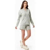ORGANICATION ORGANICATION Sweatshorts aus TENCEL Modal und Bio-Baumwolle, Green moss, – Produktbild 1 von 1