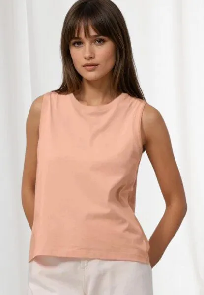 TORLAND TORLAND Damen-Tanktop, MIA, Rosa (fraiche peche), – Produktbild 3 von 3
