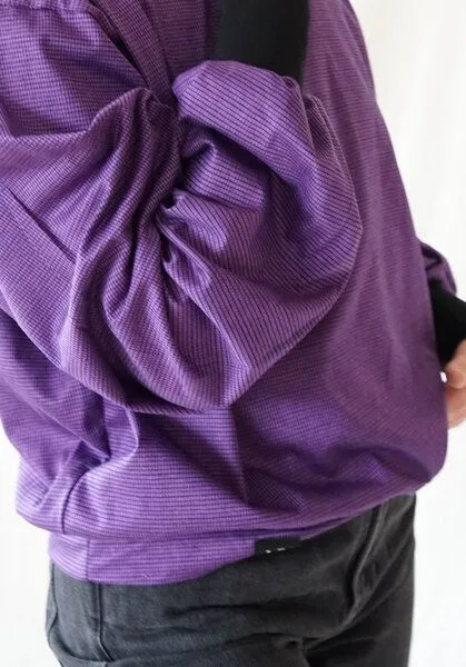 Lena Schokolade Lena Schokolade Blouson Sweater, Lila, – Produktbild 2 von 2