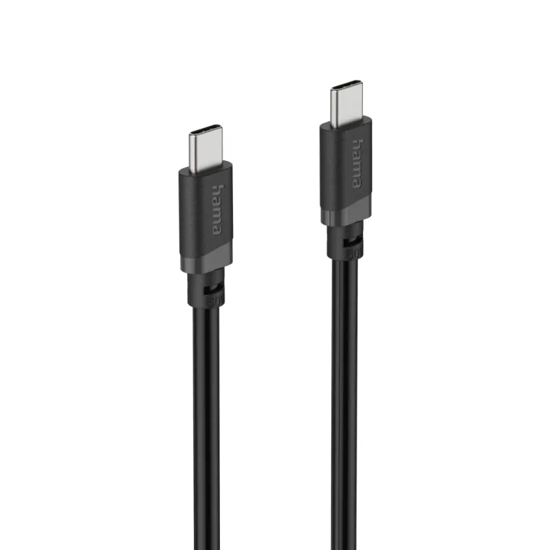 Hama Hama Ladekabel, USB-C - USB-C, 60 W, 0,5 m – Produktbild 2 von 3