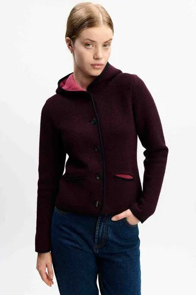 Stapf Damen Jacke Malwina, Cabernet, – Produktbild 4 von 4