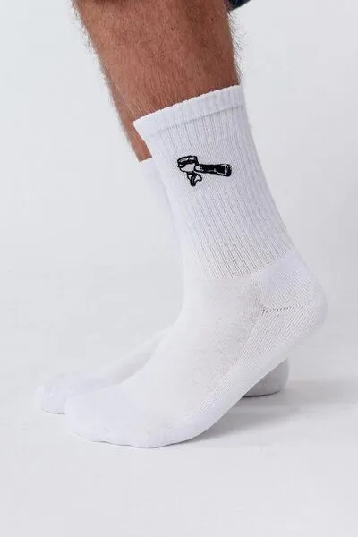 Coffee Fashion Coffee Fashion Siebträger | Bestickte Bio Baumwoll Socken – Produktbild 1 von 2