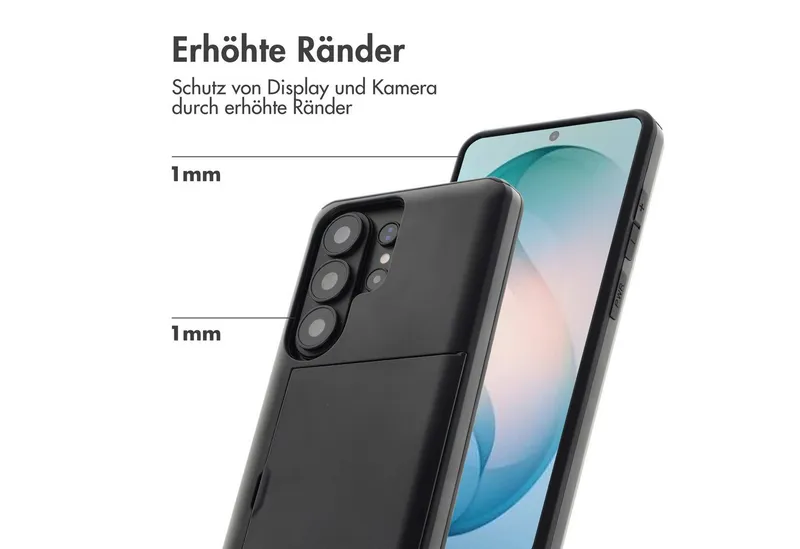 imoshion imoshion Backcover imoshion Backcover mit Kartenfach Samsung Galaxy S26 Ultra, Schwarz, – Produktbild 5 von 6