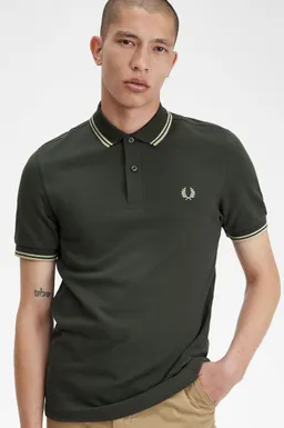 Fred Perry Fred Perry Polo M3600 Dunkelgrün U98 - Größe S – Produktbild 1 von 1