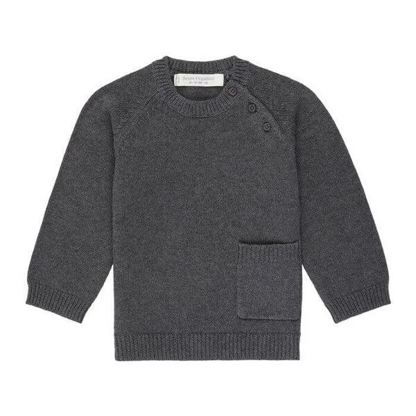 Sense Organics sense-organics Baby Strick Sweater *VICTOR* Polar Bear GOTS I Sense Organics – Produktbild 2 von 4