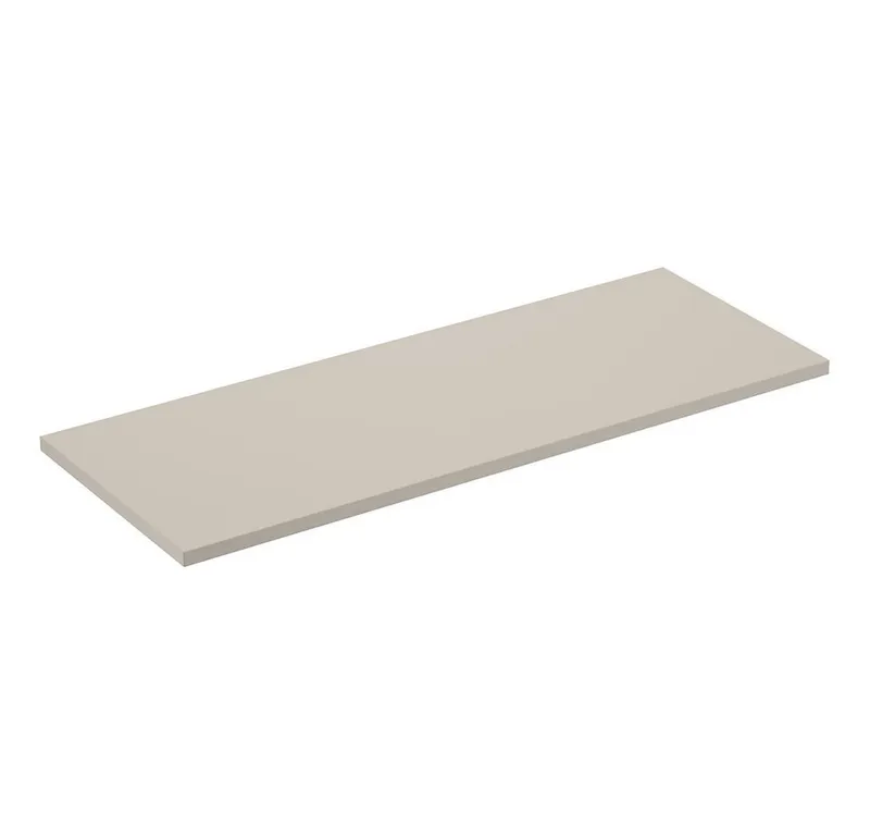 Lomadox Waschtisch DURANGO-56, Doppelwaschtisch 120 cm, Keramikwaschbecken, kaschmir, 4 Schubladen, Braun, – Produktbild 5 von 5