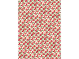 5 Bogen Recycling Geschenkpapier "Weihnachtskugeln" 50 x 70 cm, 80g/m² – Produktbild 1 von 1