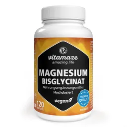 vitamaze Magnesium Bisglycinat 750 mg Kapseln Vegan – Produktbild 1 von 1